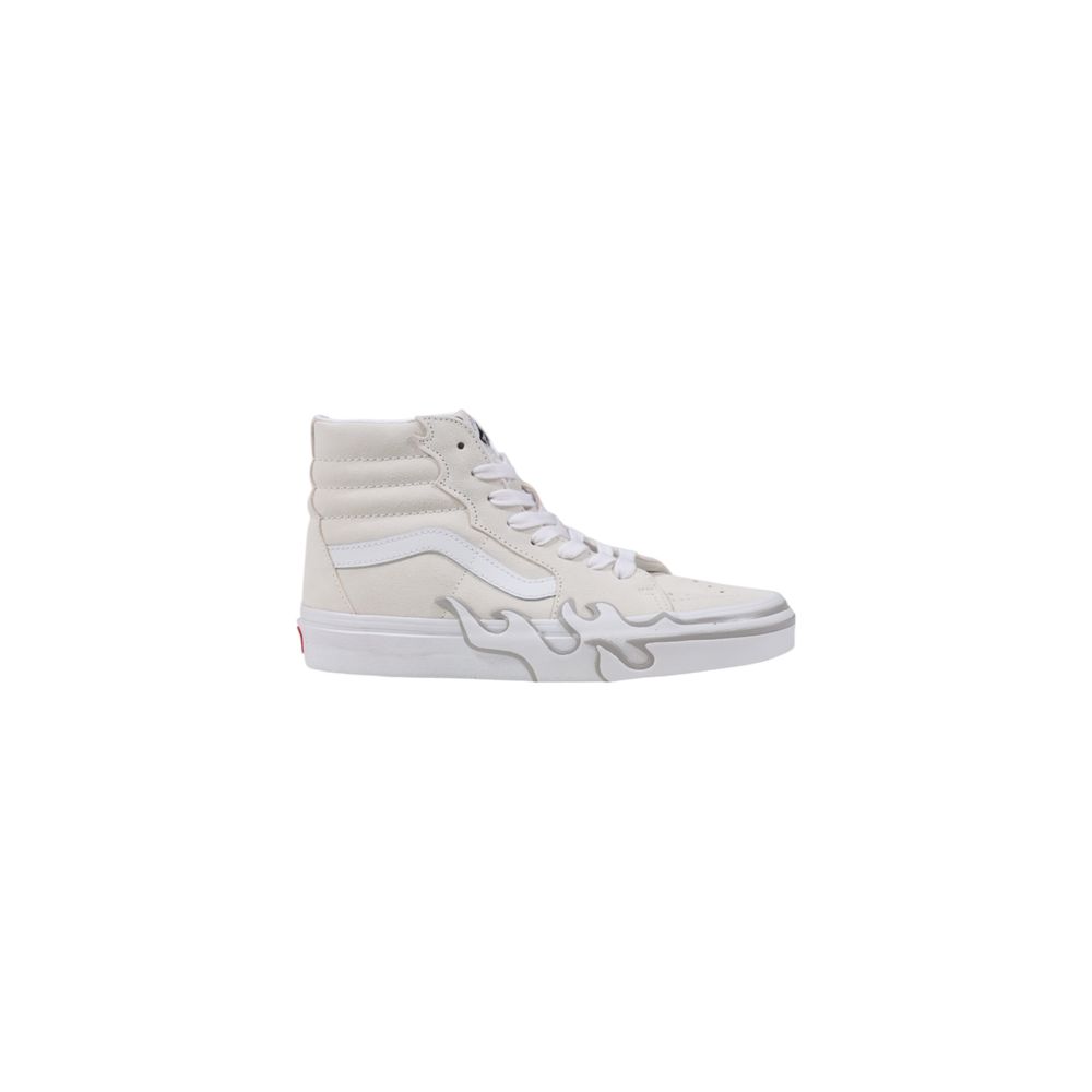 Vans Sk8Hi Flame Suede Sneakers White Premium Edition