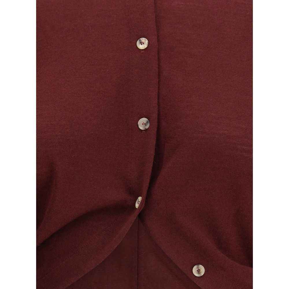 Khaite Cropped Finn Cardigan
