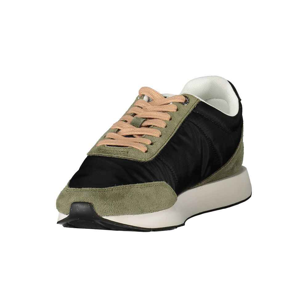 Calvin Klein Black Leather Women Sneaker