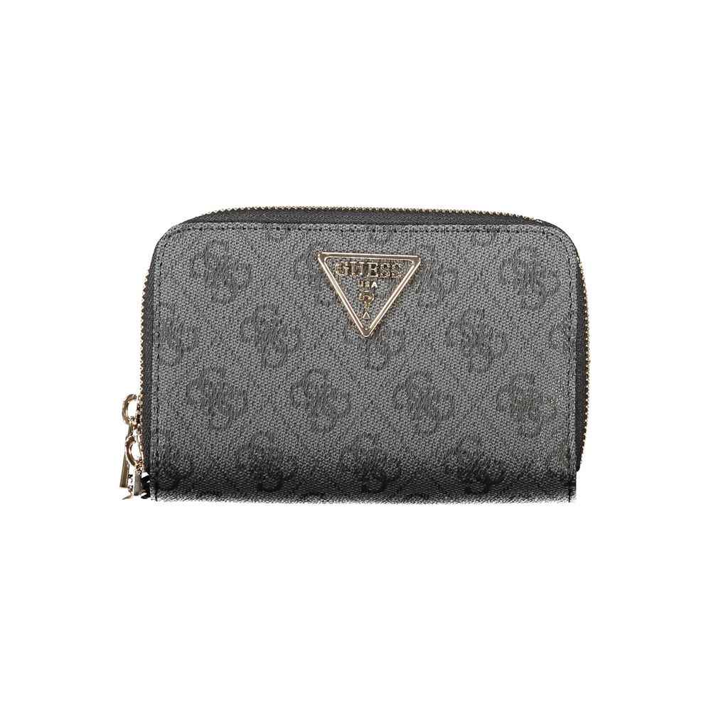 Guess Jeans Black Polyethylene Women Wallet