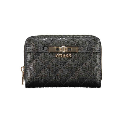 Guess Jeans Black Polyethylene Women Wallet