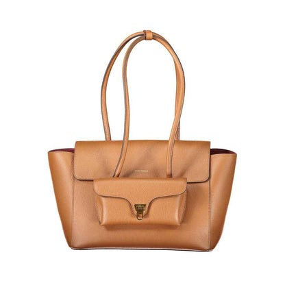 Coccinelle Brown Leather Women Handbag