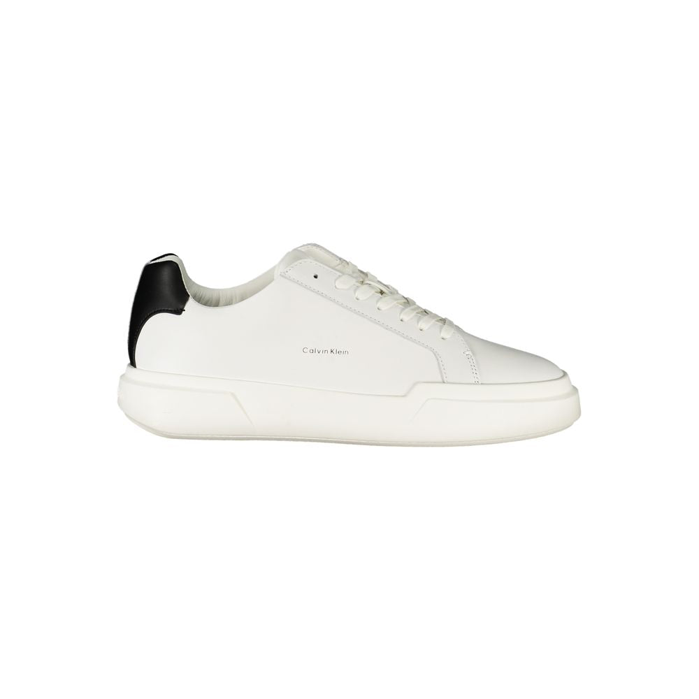 Calvin Klein Sneaker Leather Men White Edition Premium
