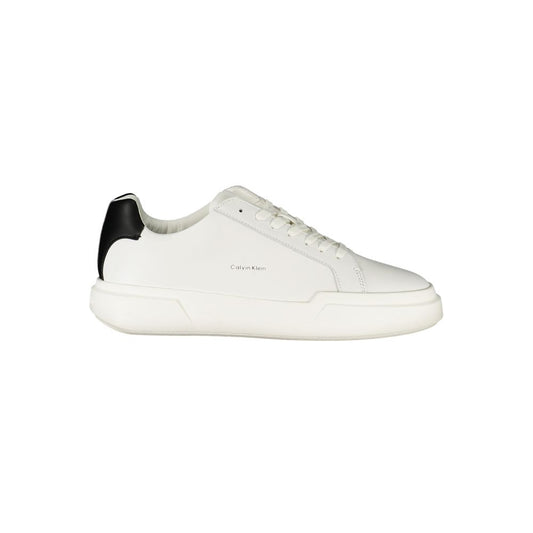 Calvin Klein Sneaker Leather Men White Edition Premium