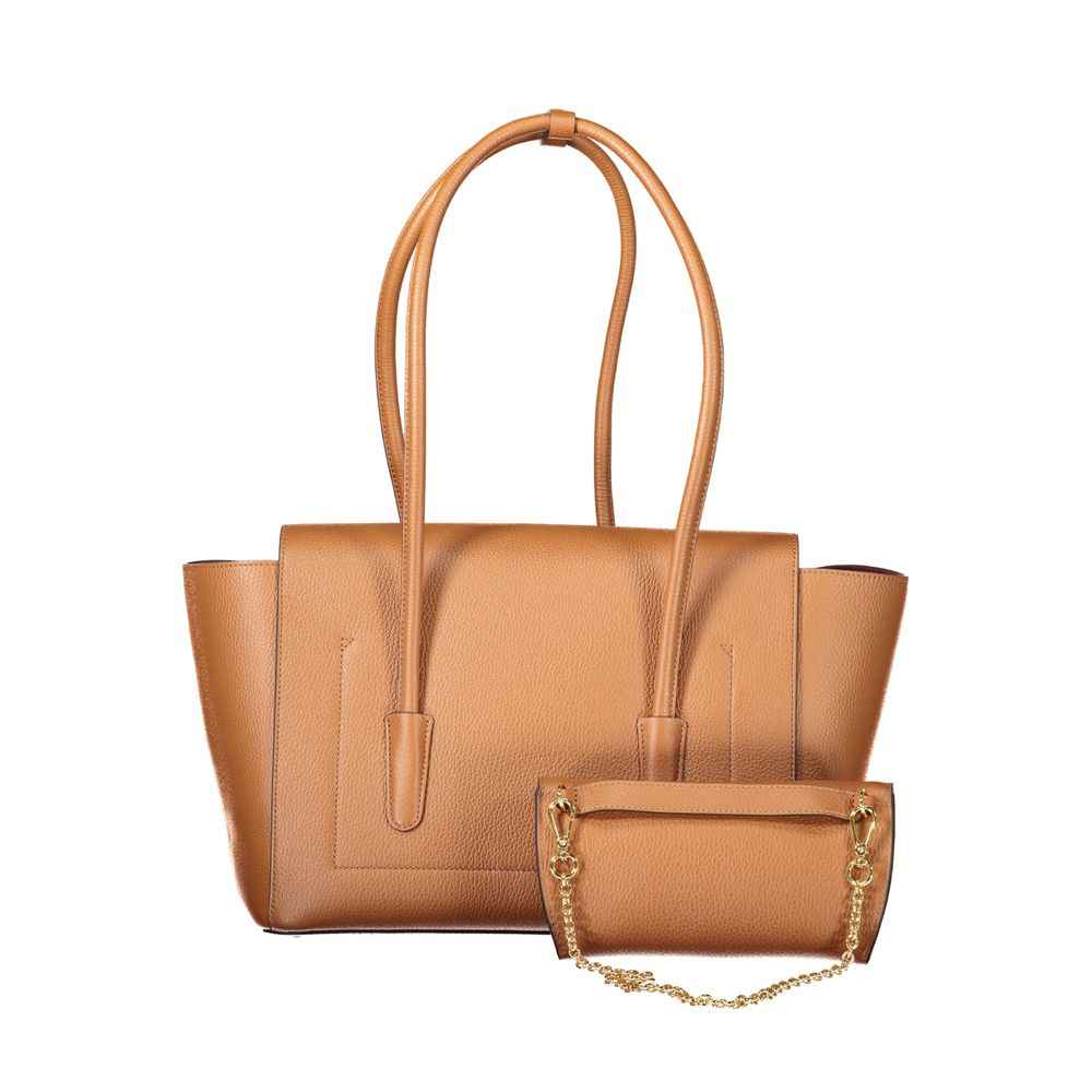 Coccinelle Brown Leather Women Handbag