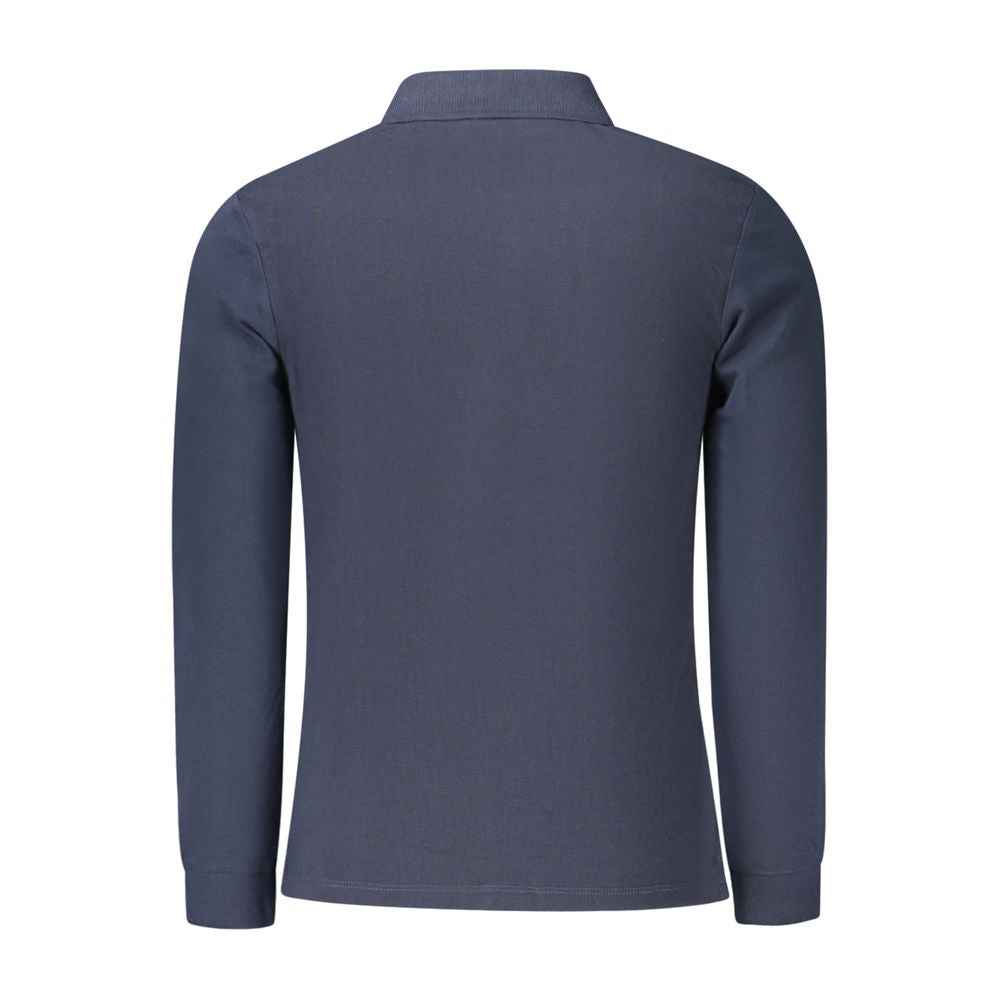Timberland Polo Shirt Cotton Blue Men Classic Fit Regular