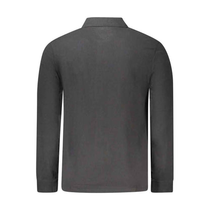Timberland Black Cotton Men Polo Shirt