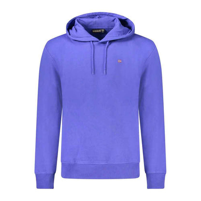 Napapijri Blue Cotton Men Sweater