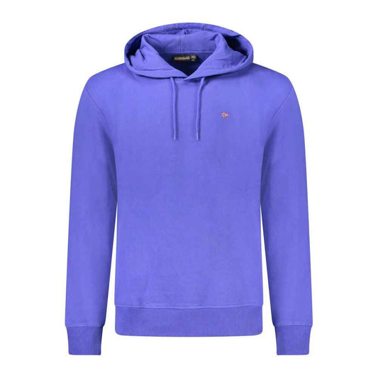 Napapijri Blue Cotton Men Sweater
