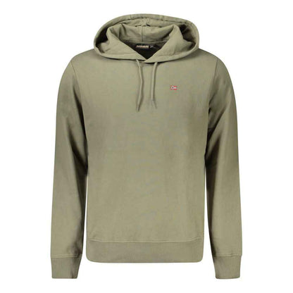 Napapijri Green Cotton Men Sweater