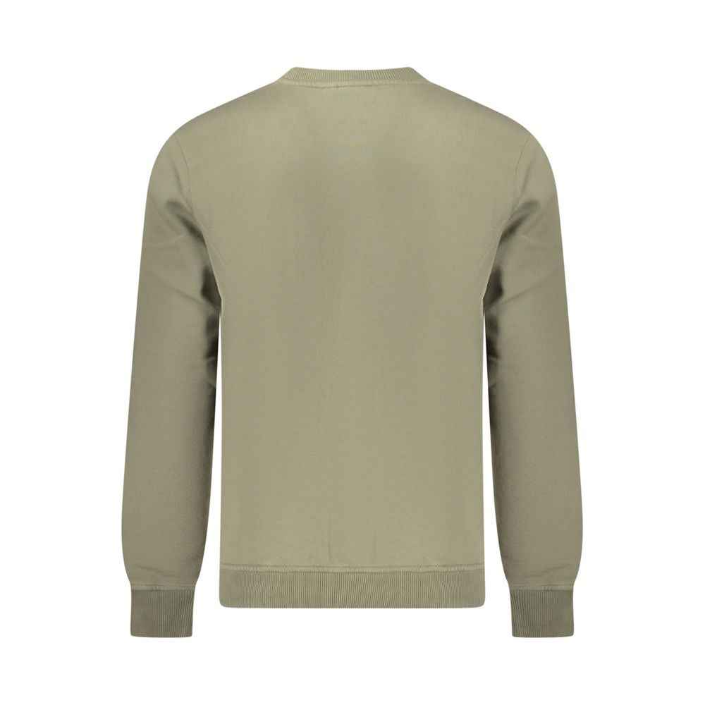 Napapijri Green Cotton Men Sweater
