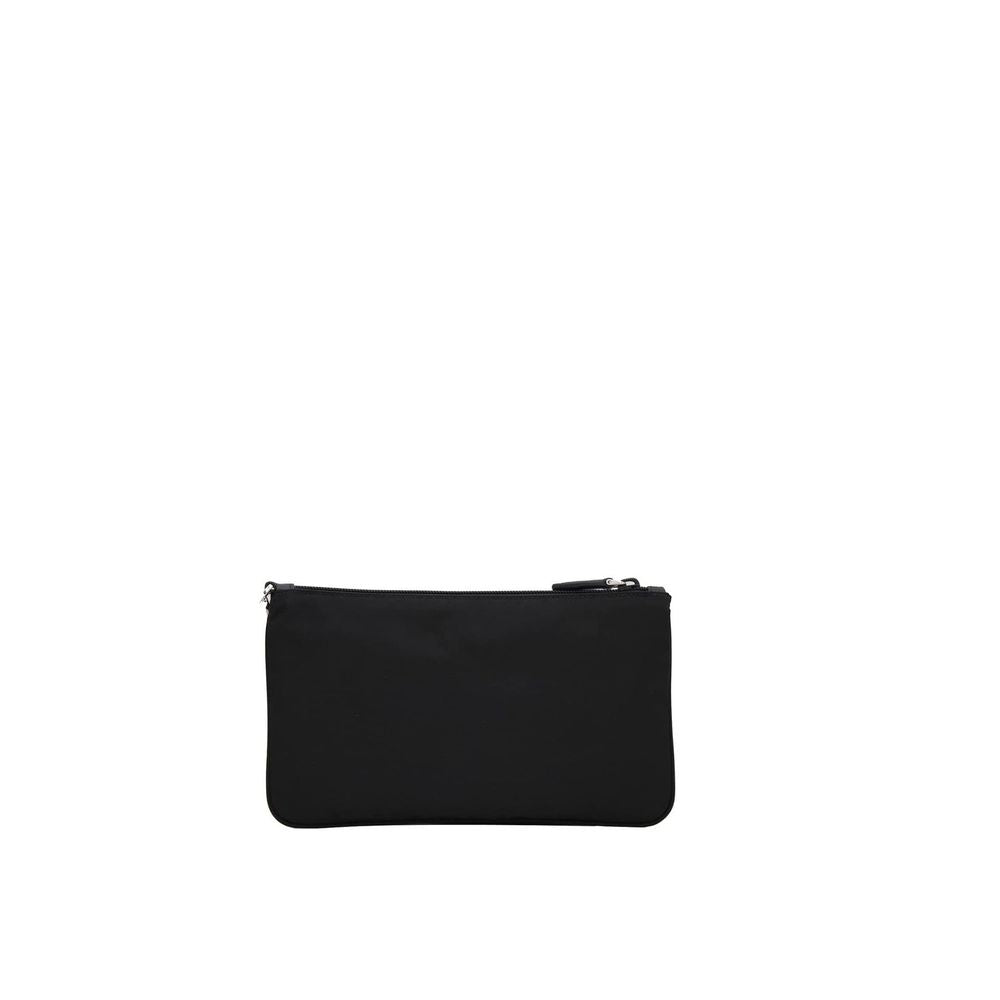 Prada Nylon Saffiano Wristlet Pouch For Women 14x25 Cm