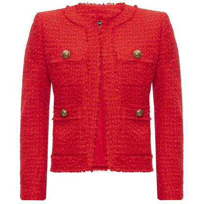 Balmain Red Nylon Suits & Blazer