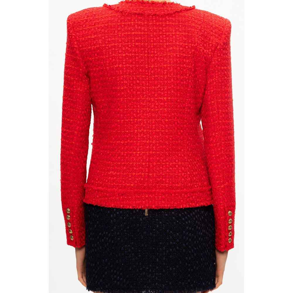 Balmain Red Nylon Suits & Blazer