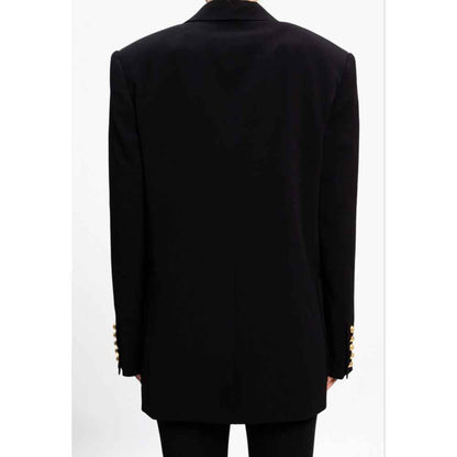 Balmain Black Viscose Suits & Blazer