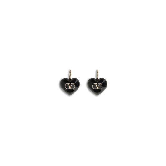 Coeur Royal Earrings Valentino Garavani Metal Gold Tone