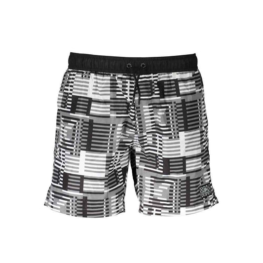 Karl Lagerfeld Black Polyester Swimwear
