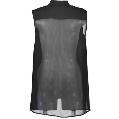 Love Moschino Black Viscose Shirt