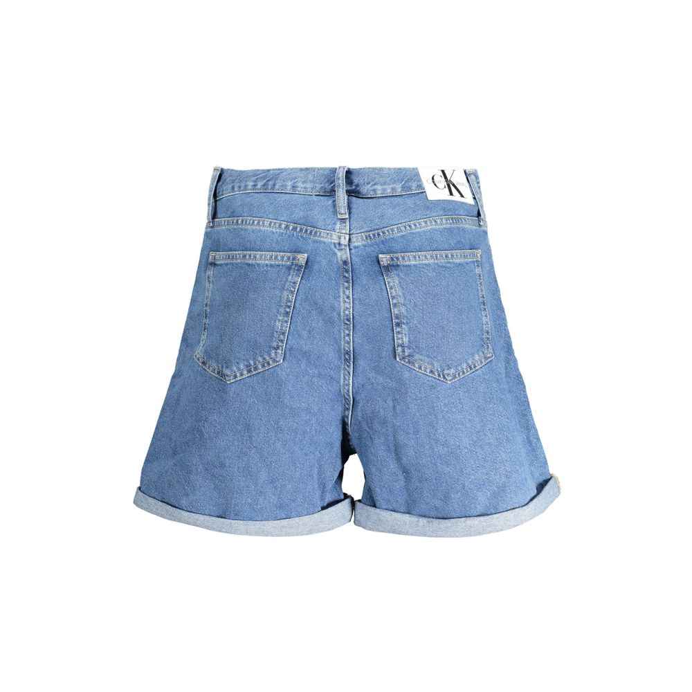 Calvin Klein Blue Cotton Short
