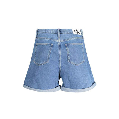 Calvin Klein Blue Cotton Short