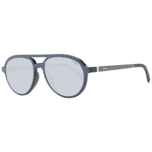 Sting Black Men's Glasses Frame Polarized Plastic Rim 54