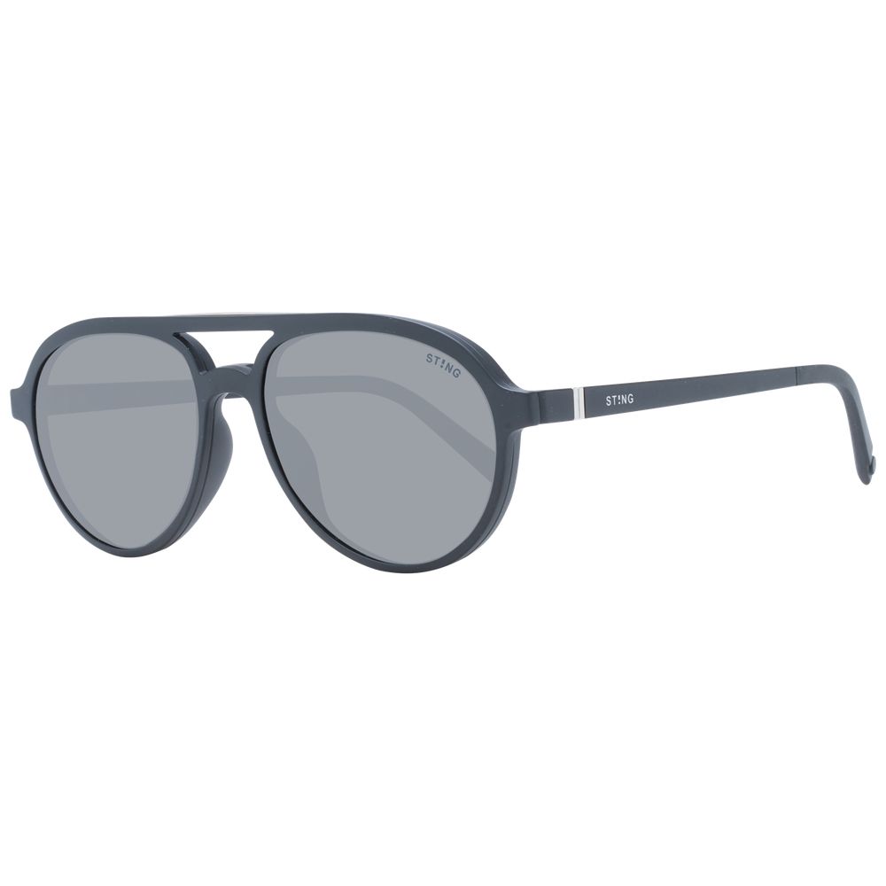 Sting Plastic Polarized Glasses Frame – Black 54-16-140