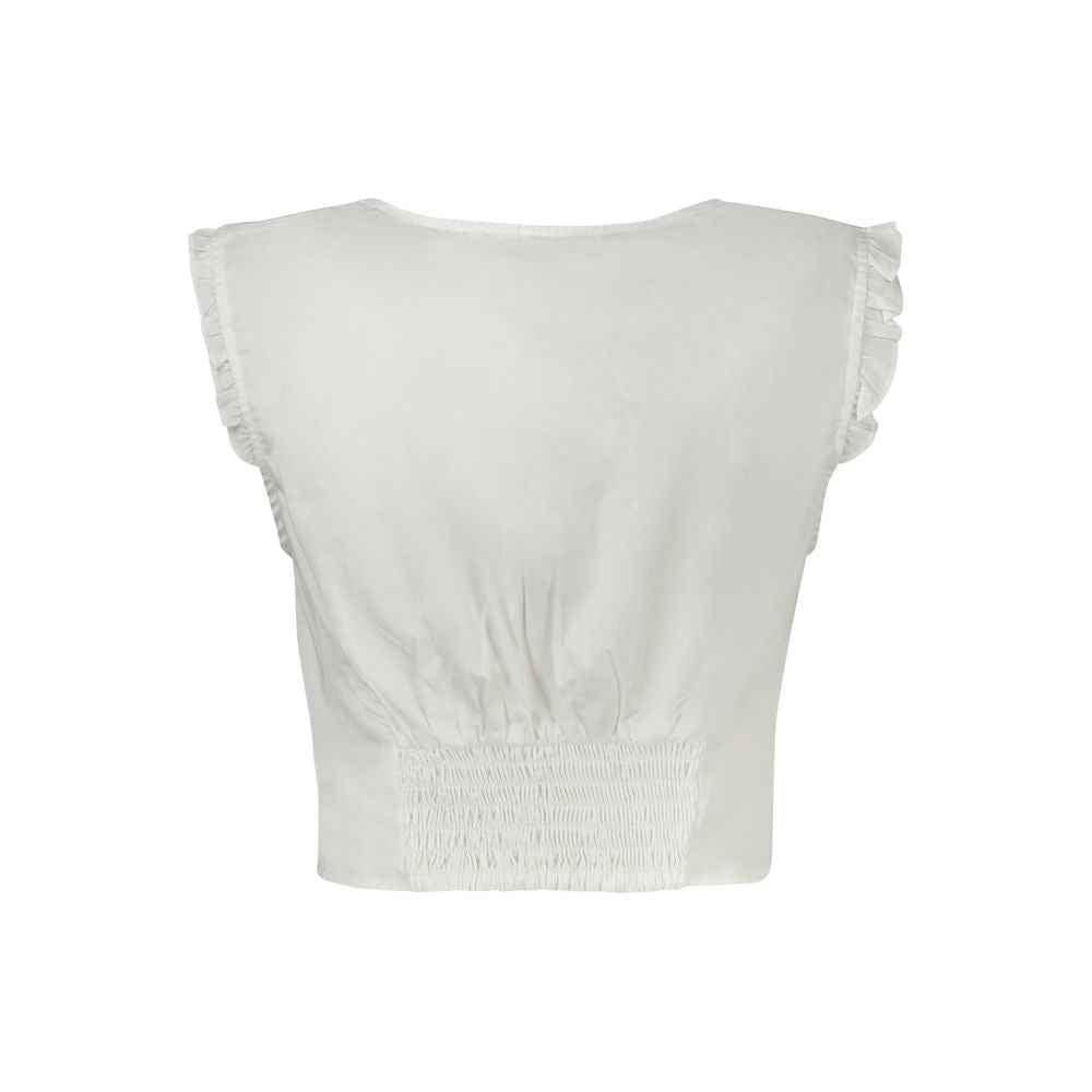 Guess Jeans White Cotton Shirt