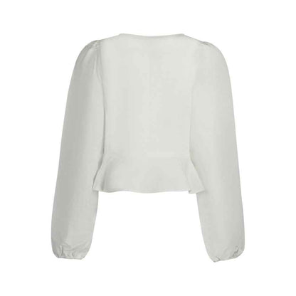 Guess Jeans White Linen Shirt