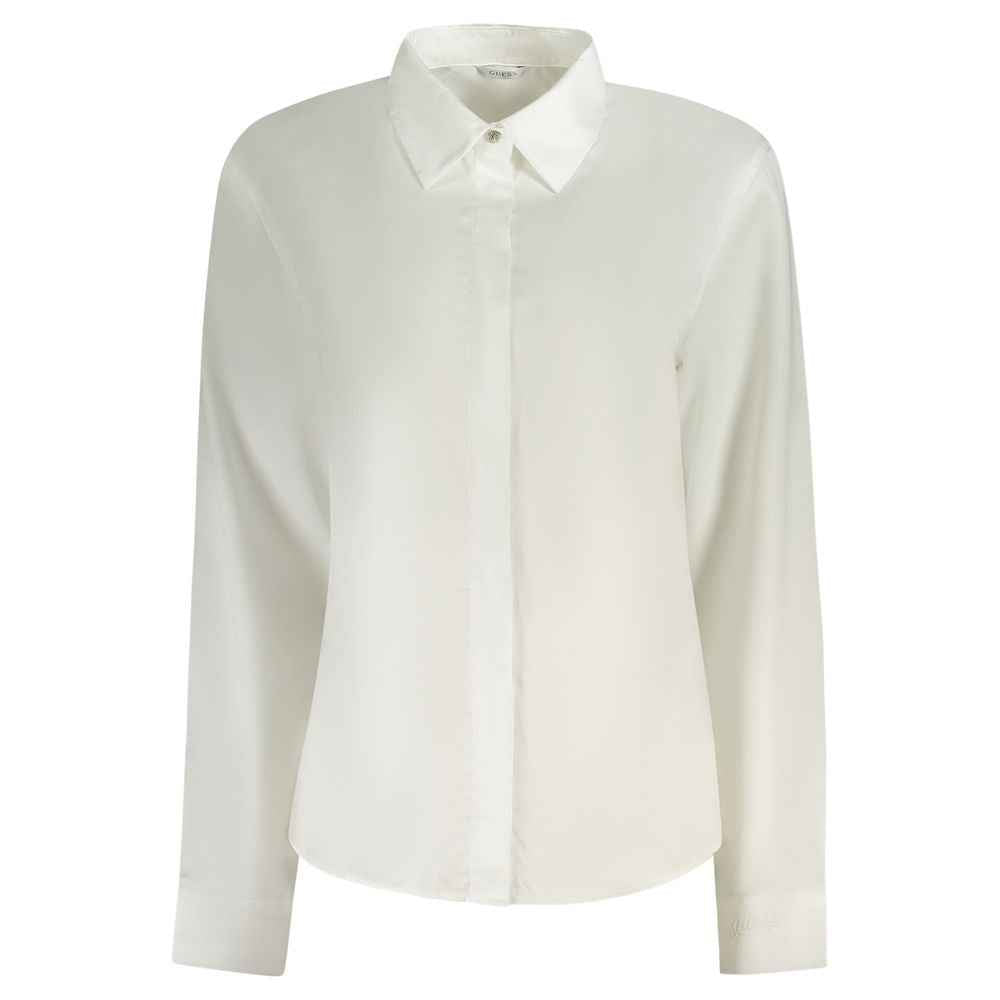 Guess Jeans White Cotton Shirt