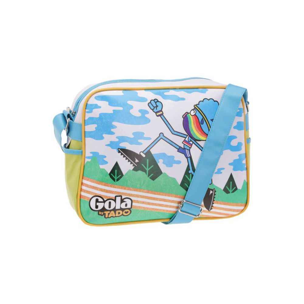 Gola White Synthetic Shoulder Bag