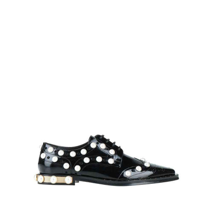 Dolce & Gabbana Black Leather Oxfords And Derby