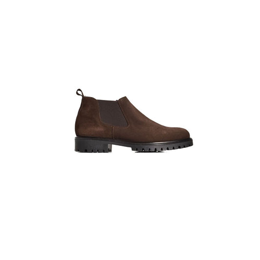 Calfskin Boot Roberto Pepe Luxury Ankle Boot – Brown