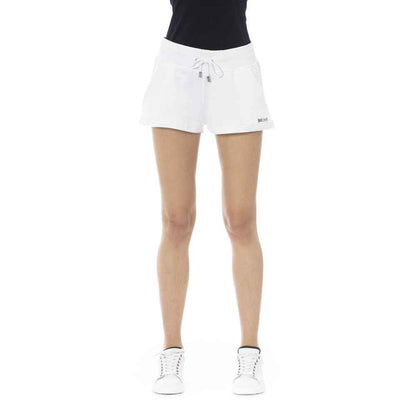Just Cavalli White Cotton Short