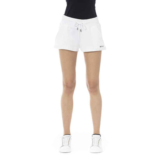 Just Cavalli White Cotton Short