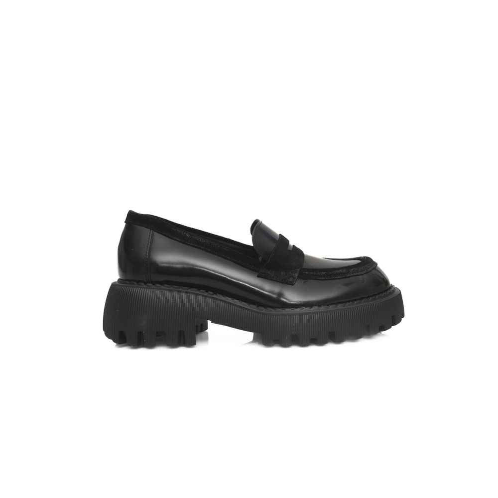 Cerruti 1881 Black Calfskin Loafer