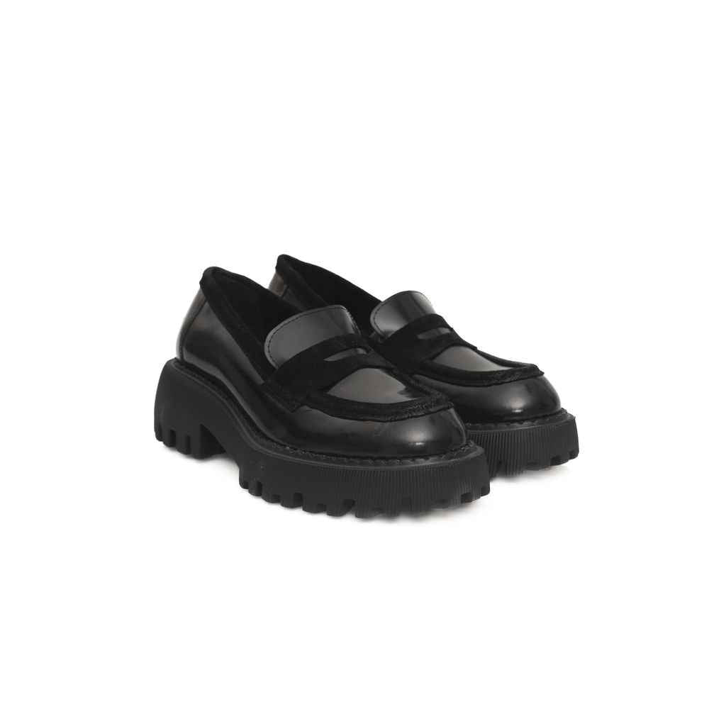 Cerruti 1881 Black Calfskin Loafer