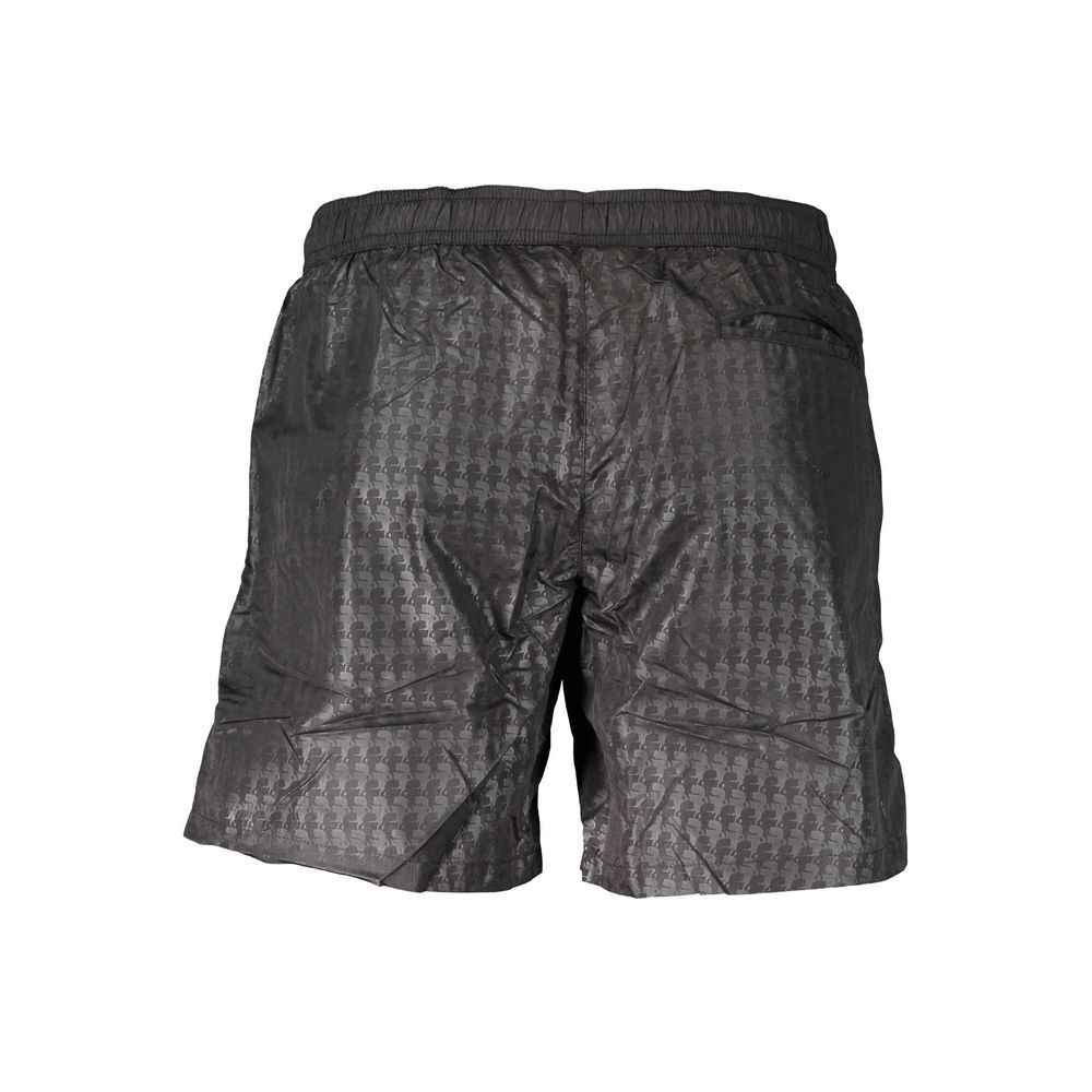 Karl Lagerfeld Black Polyester Swimwear