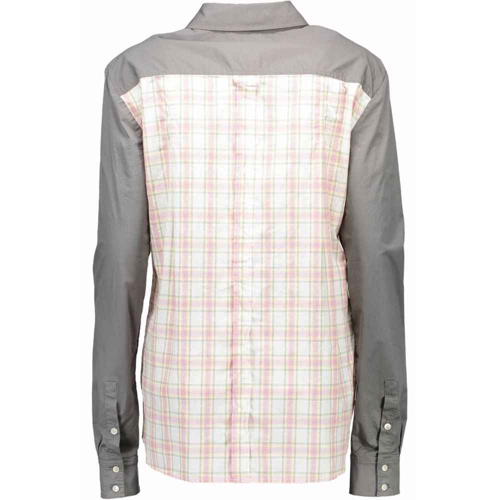 John Galliano Gray Cotton Shirt