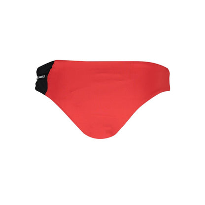 Karl Lagerfeld Red Elastane Swimwear Briefs Premium