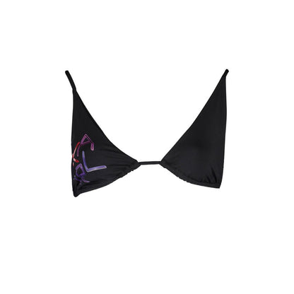 Karl Lagerfeld Triangle Swimsuit Elastane - Black Edition