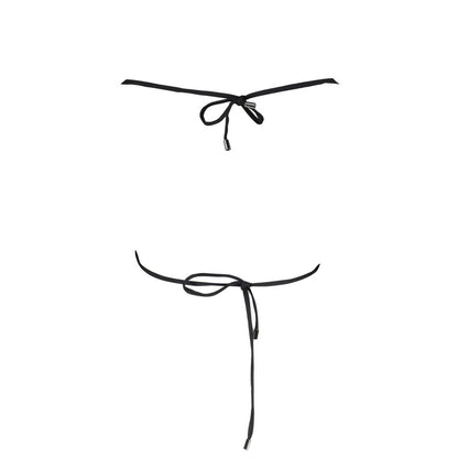 Karl Lagerfeld Triangle Swimsuit Elastane - Black Edition