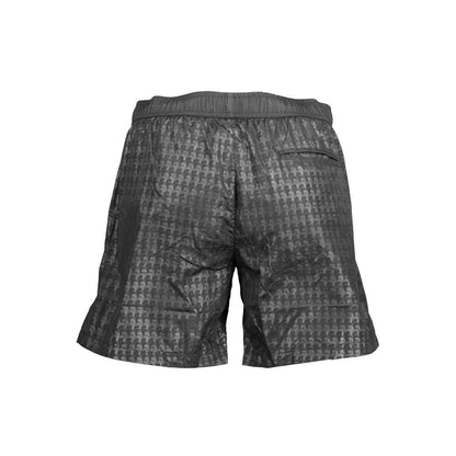 Karl Lagerfeld Black Polyester Swimwear
