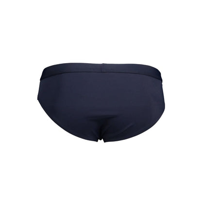 Karl Lagerfeld Swimwear Elastane Blue Briefs Luxury