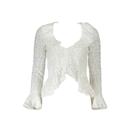 Desigual White Cotton Shirt