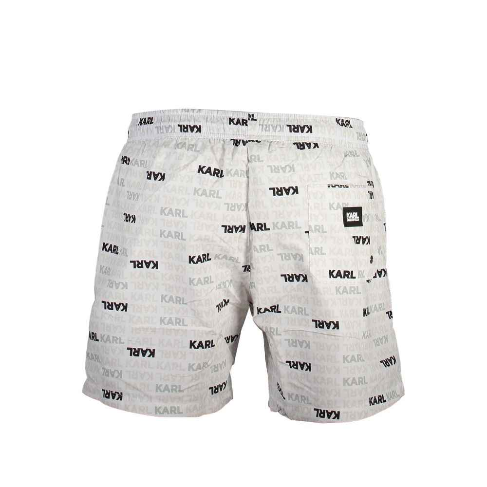 Karl Lagerfeld White Polyester Swimwear