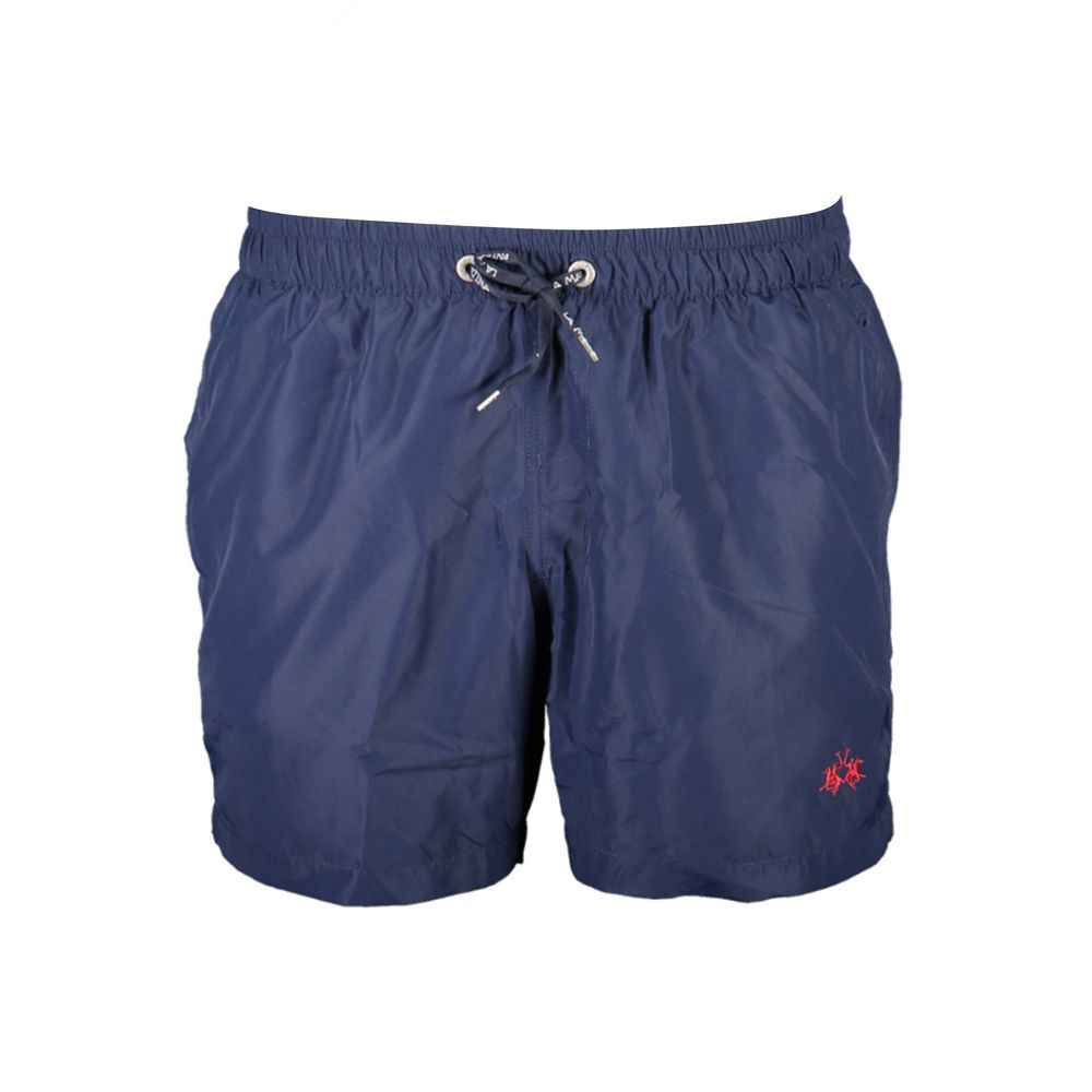 La Martina Blue Polyester Swimwear