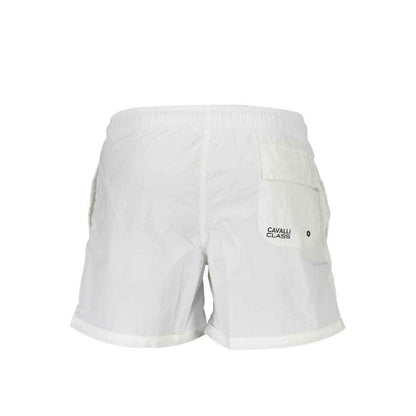 Cavalli Class White Polyamide Swimwear
