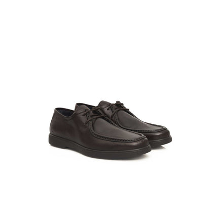 Derby Shoes Cerruti 1881 Cowhide Leather Premium Brown