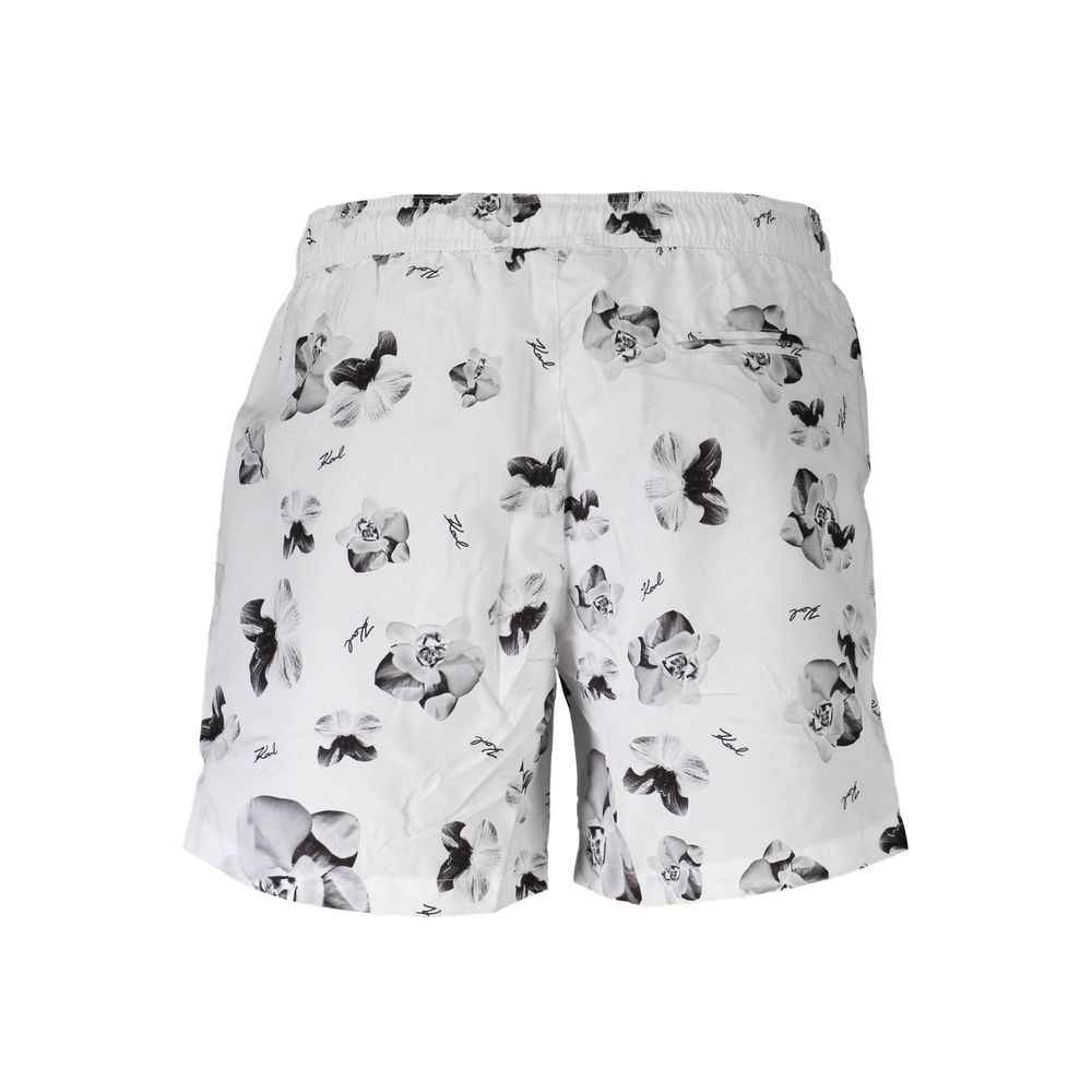 Karl Lagerfeld White Polyester Swimwear