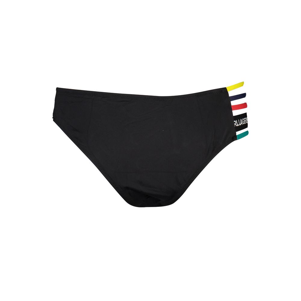 Karl Lagerfeld Swimwear Black Elastane Classic Luxe Line
